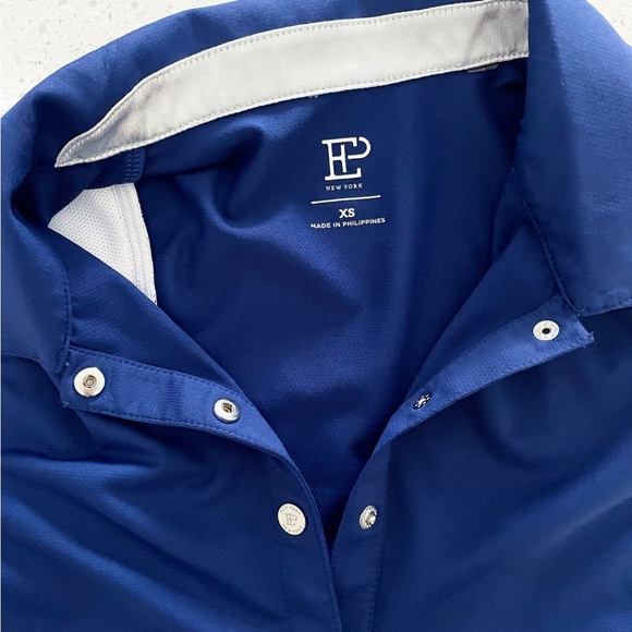 EP New York Sleeveless Tennis / Golf Top Navy Blue XS - Picture 2 of 7
